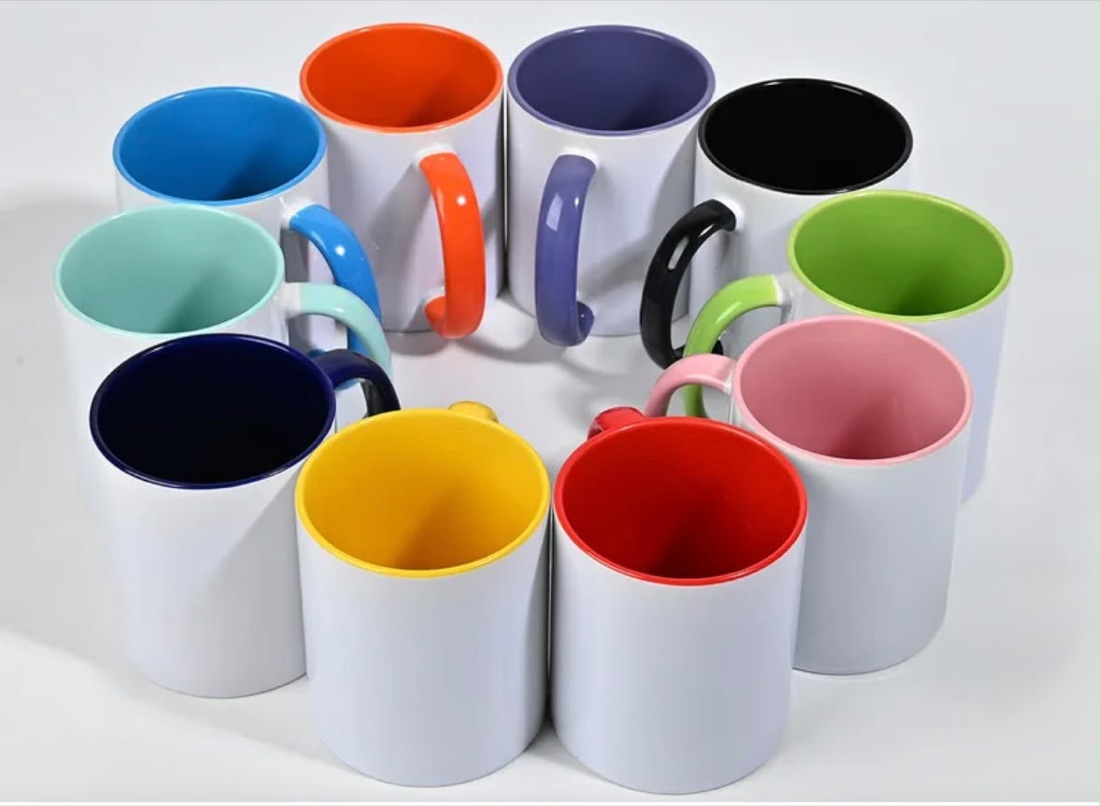 Tazas personalizadas de colores - regalos y merchandising